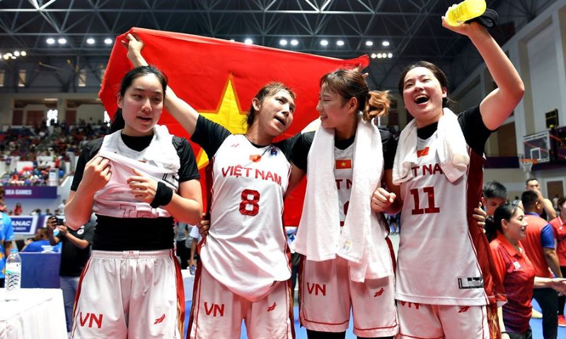 Sự ra đời của bóng rổ nữ Việt Nam